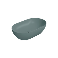 Товар: раковина накладная PURA 60x37 без перелива агава матовый арт-883404 - фото 2 раковина накладная PURA 60x37 без перелива агава матовый арт-883404 — фото 2, Раковины накладные