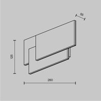 Настенный светильник (бра) Technical C804WL-L12W — фото 9, Бра