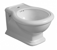 Биде SIMAS LANTE подвесное с одним отверстием цвет белый LA19 — фото 1, Биде подвесные