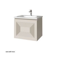 МОДО Кварта тумба 60 с интегрированной ручкой арт-35711-SF023 — фото 1, Тумбы под раковину