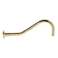 RICAMBI Кронштейн для верхнего душа, L-350 mm., d-20 mm., 1/2x1/2, золото 32037 — фото 1, Кронштейны для верхнего душа