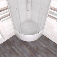 ДК Вельвет 80*80 В (7 мест+сифон D50) арт-Щ0000064623 — фото 13, Душевые кабины