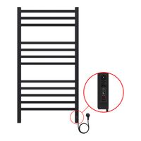 Товар: Полотенцесушитель электрический AZARIO ANCONA 500/1000 квадрат, 12 секций, диммер справа, черный арт-AZ71850B - фото 3 Полотенцесушитель электрический AZARIO ANCONA 500/1000 квадрат, 12 секций, диммер справа, черный арт-AZ71850B — фото 3, Электрические полотенцесушители