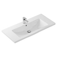 Умывальник мебельный COMO 100см / CERSANIT R-UM-COM100/1 — фото 1, Раковины встраиваемые сверху