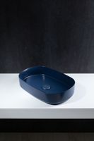 Товар: Раковина накладная Allen Brau Fantasy 55 индиго арт-4.11022.ID - фото 3 Раковина накладная Allen Brau Fantasy 55 индиго арт-4.11022.ID — фото 3, Раковины накладные