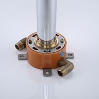 Смеситель для ванны напольный VTF-102CH однорычажный, хром — фото 2, Смесители напольные