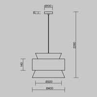 Подвесной светильник Freya FR5492PL-01B — фото 7, Подвесные светильники