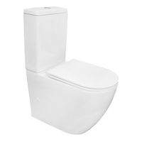 Унитаз-компакт Azario Grado 665х380х845 напольный, смыв "Торнадо", безободковый, с бачком и сидением микролифт арт-AZ-2141 UQ1 — фото 14, Напольные унитазы