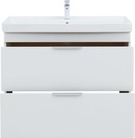 Товар: Тумба с раковиной Aquanet Ирис new 100 напольная 2 ящ. цв.белый глянец 00342096 - фото 8 Тумба с раковиной Aquanet Ирис new 100 напольная 2 ящ. цв.белый глянец 00342096 — фото 8, Тумбы с раковиной