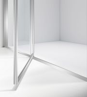 Душевая дверь Slim 8mm , хром, стекло прозрачное арт-VDP-4SL120CL — фото 3, Распашные душевые двери