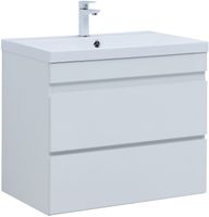 Тумба с раковиной Aquanet Нота new 75 цв.белый глянец 00335871 — фото 8, Тумбы с раковиной