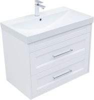 Товар: Тумба с раковиной Aquanet Бостон new 80 (Flat) цв.белый сатин 00345366 - фото 1 Тумба с раковиной Aquanet Бостон new 80 (Flat) цв.белый сатин 00345366 — фото 1, Тумбы с раковиной