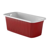 Товар: OLIVIA PANELLO Ванна 174x83хH66 см. белая, панель красная, слив/перелив хром 25452 - фото 1 OLIVIA PANELLO Ванна 174x83хH66 см. белая, панель красная, слив/перелив хром 25452 — фото 1, Ванны