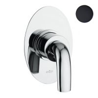 Смеситель для душа встраиваемый Webert Aria , черный арт-AC0680560 — фото 1, Встраиваемые смесители для душа