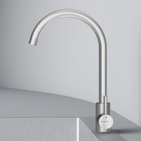 F85B07111 X-Joy S, смеситель для кухни с С-изливом, сатин — фото 4, Смесители для кухни