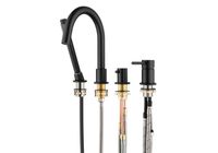 Смеситель на борт ванны на 4 отв. AQUATEK, матовый черный AQ1348MB ЕВРОПА — фото 8, Смесители на борт ванны