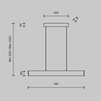 Подвесной светильник Technical P010PL-L23G3K — фото 5, Подвесные светильники