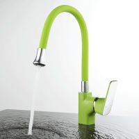 Смеситель для кухни D&K Berlin , зеленый арт-DA1432912 — фото 1, Смесители для кухни