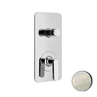 Смеситель для душа встраиваемый Webert Living , никель арт-LV860101345 — фото 1, Встраиваемые смесители для душа