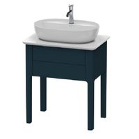 Тумба для консоли, Duravit, Luv, шгв 688*450*743, цвет-темно-синий шелковисто-матовый арт-LU956009898 — фото 1, Тумбы под раковину