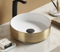 Товар: Умывальник CeramaLux арт-C1055-1 - фото 3 Умывальник CeramaLux арт-C1055-1 — фото 3, Раковины накладные