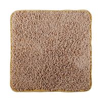 COMPLEMENTI Коврик (79) CINIGLIA д/ванной комнаты 60х60 см. капучино 22338 — фото 1, Коврики для ванной комнаты