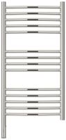 Полотенцесушитель электрический Сунержа Богема 3.1 выгнутая 800х400 МЭМ левый Без покрытия 00-6002-8040 — фото 1, Электрические полотенцесушители