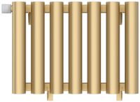 Отопительный радиатор Сунержа Кумир-0 EU50 левый 300х470 7 секций Матовая шампань арт-022-0350-3007 — фото 6, Радиаторы отопления