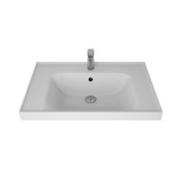 Раковина керамическая "Грэйс 70" 641600 — фото 1, Раковины встраиваемые сверху