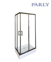 Ограждение VIVA90B N душевое Ceruttispa без поддона (90x90x195) — фото 43, Прямоугольные душевые уголки