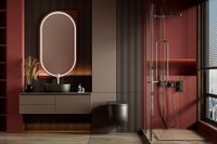 Унитаз ABBER Bequem подвесной черный матовый, безободковый, смыв торнадо арт-AC1104TMB — фото 2, Подвесные унитазы