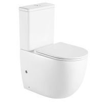 Товар: Унитаз-компакт Azario Mitta 620х340х810 напольный, безободковый, в комплекте с сиденьем микролифт арт-AZ-2128 - фото 5 Унитаз-компакт Azario Mitta 620х340х810 напольный, безободковый, в комплекте с сиденьем микролифт арт-AZ-2128 — фото 5, Напольные унитазы