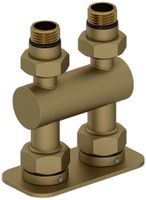 Модуль Модуль Сунержа 2х1/2" прямой EU50 Матовое золото арт-032-1537-1234 — фото 3, Комплектующие для полотенцесушителей