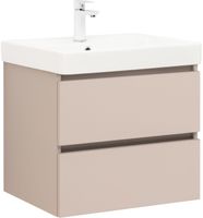 Тумба под раковину Aquanet Вега 2.0 60 бежевый 00337941 — фото 1, Тумбы под раковину