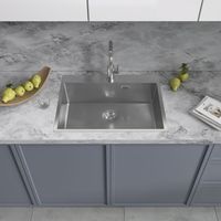 Товар: Кухонная мойка Reflexion Iseo RX2250GD брашированное золото - фото 329 Кухонная мойка Reflexion Iseo RX2250GD брашированное золото — фото 329, Кухонные мойки