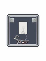 Товар: Зеркало Reflexion Blessed RF5446BL - фото 8 Зеркало Reflexion Blessed RF5446BL — фото 8, Зеркала в ванную комнату