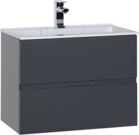 Тумба под раковину Aquanet Алвита 70 серый антрацит 00183992 — фото 1, Тумбы под раковину