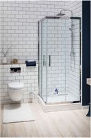 Товар: Душевой уголок Aquanet Delta Cube 100x100, прозрачное стекло арт-NPE1142 - фото 7 Душевой уголок Aquanet Delta Cube 100x100, прозрачное стекло арт-NPE1142 — фото 7, Квадратные душевые уголки