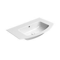 Товар: раковина подвесная/встраиваемая PURA 82x49 белый арт-8826111 - фото 2 раковина подвесная/встраиваемая PURA 82x49 белый арт-8826111 — фото 2, Раковины подвесные