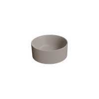 Товар: раковина накладная KUBE X Ø32 без перелива серый беж матовый арт-943505 - фото 2 раковина накладная KUBE X Ø32 без перелива серый беж матовый арт-943505 — фото 2, Раковины накладные