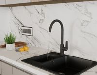 Товар: Смеситель для кухни D&K Bayern.Fürth DA1522405, черный - фото 1 Смеситель для кухни D&K Bayern.Fürth DA1522405, черный — фото 1, Смесители для кухни