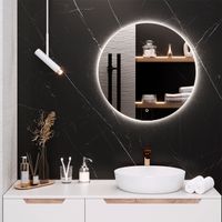 Зеркало с LED-подсветкой MILAN (65) круглое /AQUA DE MARCO MIL65 — фото 1, Зеркала в ванную комнату