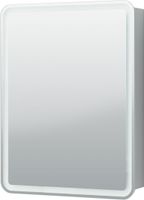Зеркальный шкаф Aquanet Оптима 60 с LED подсветкой 00311860 — фото 3, Зеркальные шкафы в ванную