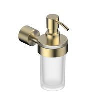 Диспенсер с держателем ABBER Osten 316 золото брашированное арт-AA185A9BG — фото 1, Дозаторы