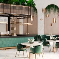 Светильник подвесной арт-AMARILLO SP18W LED BRASS — фото 4, Подвесные светильники