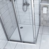 Поддон "Калифорния 90х90" квадратный, литьев.мрамор, бел. 1A713536CA010 — фото 3, Душевые поддоны