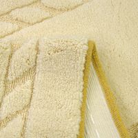 Товар: Коврик д/ванной комнаты 60х120 см., вышивка логотип КОРОНА, кремовый, окантовка золото арт-31917 - фото 12 Коврик д/ванной комнаты 60х120 см., вышивка логотип КОРОНА, кремовый, окантовка золото арт-31917 — фото 12, Коврики для ванной комнаты