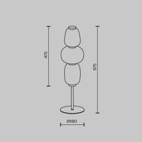 Товар: Настольный светильник Maytoni MOD267TL-L28CH3K - фото 2 Настольный светильник Maytoni MOD267TL-L28CH3K — фото 2, Настольные лампы