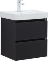 Тумба под раковину Aquanet Вега 2.0 50 черный арт-00337952 — фото 11, Тумбы под раковину