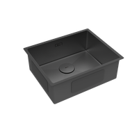 Кухонная мойка Lemark OLANGA 540 прямоугольная из нержавеющей стали цвет Черный матовый арт-9932128 — фото 2, Кухонные мойки